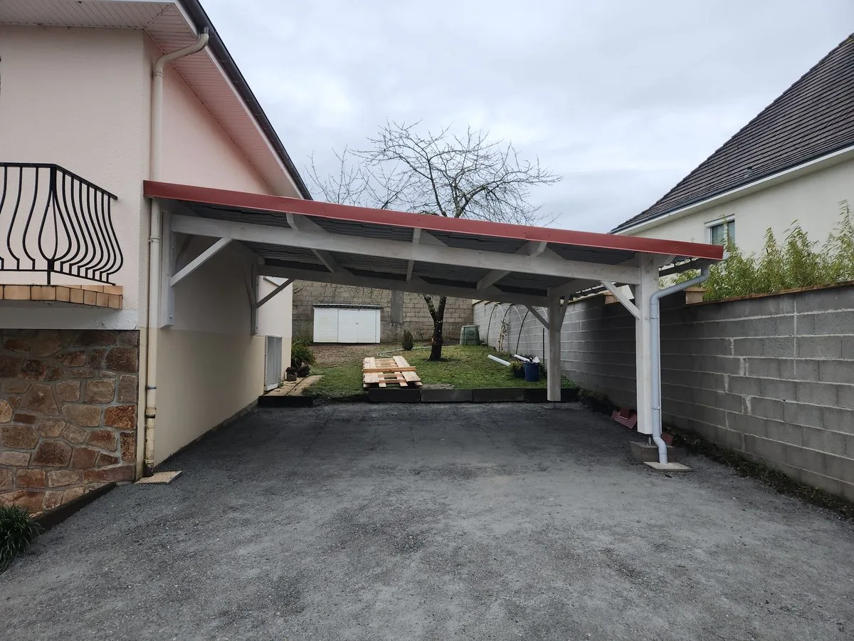 Carport bois